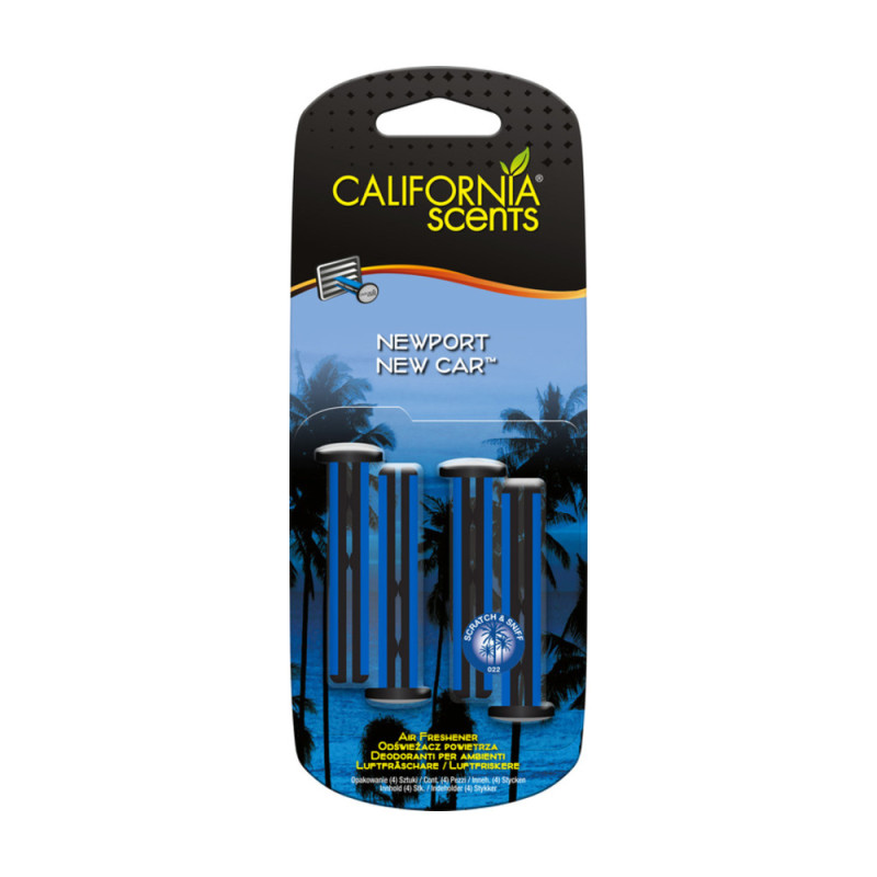 California Scents Vent Sticks New Car