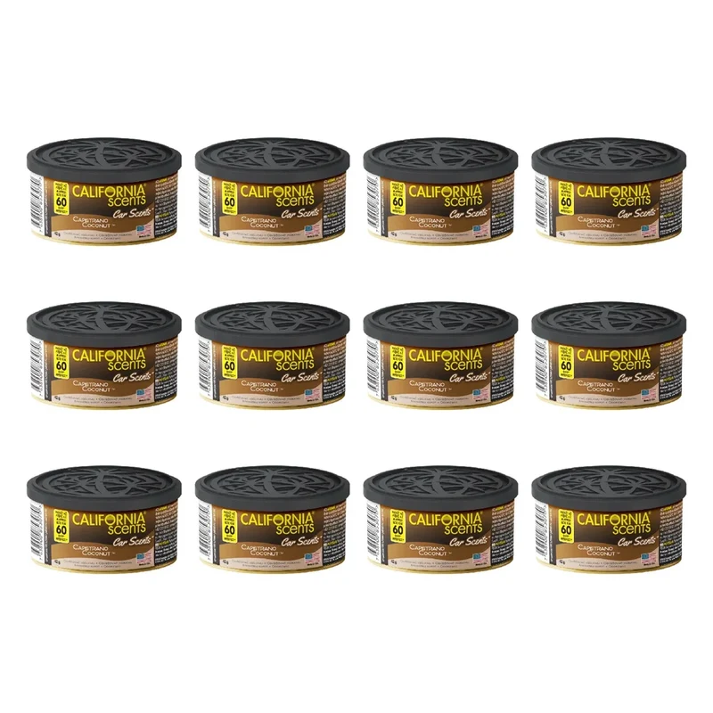 California Scents Capistrano Coconut - kokosová vôňa do auta - 42 g - 12ks balíček