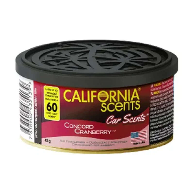 California Scents Concord Cranberry - brusnicová vôňa do auta - 42 g