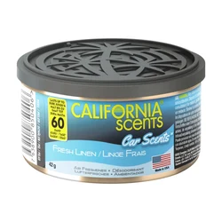 California Scents Fresh Linen - čerstvá bielizeň vôňa do auta - 42 g