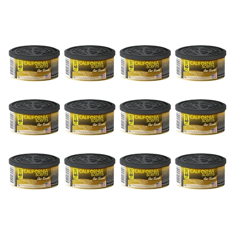 California Scents Golden State Delight - gumové medvedíky vôňa do auta - 42 g - 12ks balíček